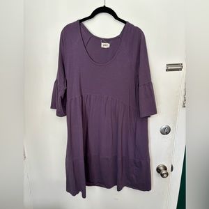 Purple pact dress